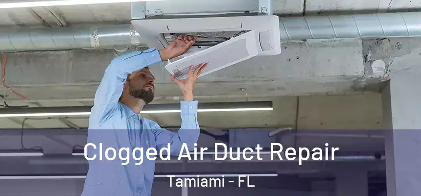 Clogged Air Duct Repair Tamiami - FL
