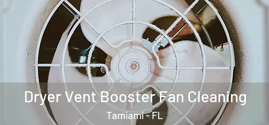 Dryer Vent Booster Fan Cleaning Tamiami - FL